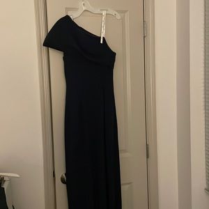 Navy blue size 6 formal gown